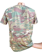 Тактическая футболка прямого кроя М мультикам - изображение 4