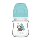 Бутылка с широким антиколиковым отверстием Easystart Toys 120 мл Canpol Babies Cиняя (5901691812932)