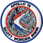 Нашивка Nasa Apollo 15 AP15 - изображение 1