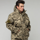 Зимняя форма ЗСУ пиксель водоотталкивающая, комплект куртка и штаны, силикон+флис, 54р - изображение 4