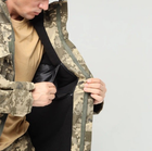 Зимова форма ЗСУ піксель водовідштовхуюча, комплект куртка та штани, силікон+фліс, 48р - зображення 6