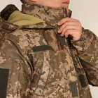 Теплая зимняя форма водонепроницаемая, комплект куртка и штаны, силикон+флис, 54р - изображение 10