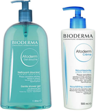 Zestaw Bioderma Atoderm Shower Gel 1 l + Cream 500 ml (3401326487969)