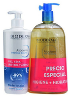 Zestaw Bioderma Pack Atoderm Intensive Baume Balsam do twarzy 500 ml + Olejek pod prysznic 1000 ml (3701129802946)