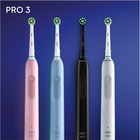 Набір електричних зубних щіток Oral-B Pro3 3900 CrossAction Black+White - зображення 6