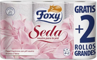 Papier toaletowy Foxy Silk 3 Layers 4 + 2 rolls (8437005901476) - obraz 1
