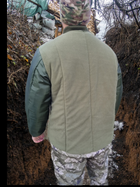 Куртка Бушлат з підстібкою зимовий КВВЗ ШВВЗ нового зразка ВСУ ММ14 подвійний водонепроникний 52 - изображение 3