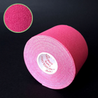 Кинезио тейп лента пластырь для тейпирования спины шеи тела 5 см х 5 м Розовый (ТБ470) - изображение 3