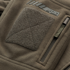 Мужская флисовая куртка M-Tac DIVISION GEN.II с капюшоном олива размер 2XL 54-56 - изображение 7