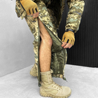 Мужской Зимний Костюм на синтепоне sub zero / Водоотталкивающая Куртка + Штаны с подтяжками пиксель размер L - изображение 6