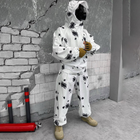 Мужской маскировочный Костюм Snow Куртка + Брюки / Зимний водонепроницаемый Маскхалат белый размер - изображение 2