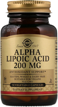 Натуральна харчова добавка Solgar Alpha-Lipoic Acid 200 мг 50 капсул (0033984000582) - зображення 1