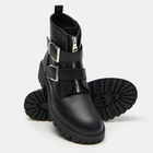 Жіночі черевики високі Sinsay YY334-99X 39 25 см Чорні (5903610645546) - зображення 3