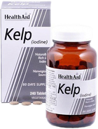 Натуральна харчова добавка Health Aid Kelp Algas 240 таблеток (5019781020805) - зображення 1