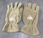 Перчатки зимние флисовые Wolftrap пальцевые, цвет Койот, размер - универсальный - изображение 3