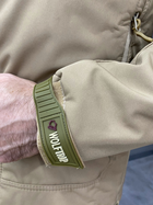 Куртка тактична WOLFTRAP Softshell, колір Койот, розмір M, зимова чоловіча куртка софтшел для військових - зображення 6