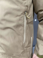 Куртка тактична WOLFTRAP Softshell, колір Койот, розмір M, зимова чоловіча куртка софтшел для військових - зображення 7