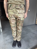 Штани тактичні зимові Wolftrap, SoftShell з флісом, розмір XL, Мультикам, штани для військових софтшелл - зображення 3