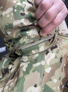 Куртка тактическая зимняя Softshell, Single Sword, Мультикам, S, теплая зимняя куртка для военных софтшелл - изображение 6