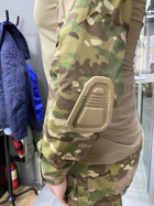 Військова форма Attack (убакс + штани), бавовна-ріпстоп, Мультикам, розмір XL, з наколінниками та налокітниками - зображення 4