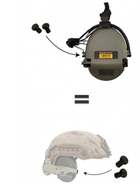 Комплект змінних втулок для навушників Sordin Black - зображення 4