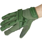 Тактические перчатки Mechanix M-Pact M Olive Drab (MPT-60-009) - изображение 3