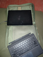Подсумок для ноутбука или большого планшета 11-13.5 дюймов REDCON кордура 1000 D мультикам олива - изображение 8