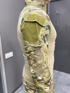 Армійська Кофта Убакс, Мультикам, розмір L, з пазами під лікті, Yakeda Combat, тактична сорочка Убакс - зображення 3