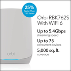 Router Netgear Orbi RBK762S (RBK762S-100EUS) - obraz 3