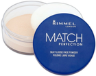 Puder Rimmel Stay Matte Long Lasting Powder 01 Transparent 10 g (3607342512573) - obraz 1