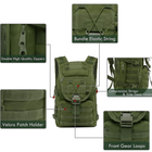 Рюкзак тактический Eagle M09G 25 л. штурмовой, военный, мужская сумка Оливковый - изображение 6