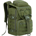 Рюкзак тактический Eagle M09G 25 л. штурмовой, военный, мужская сумка Оливковый - изображение 8