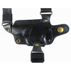 Кобура Медан для ПГШ оперативная кожаная формованная двухслойная с кожаным креплением (1005 ПГШ) - изображение 3