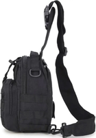 Тактична чоловіча сумка через плече M02B1. Барсетка. Міська військова сумка. Штурмова сумка. Армійська сумка - зображення 4