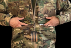 Зимова тактична куртка на Omni-Heat підклала УКР ТАКТ мультикам 48 - зображення 9