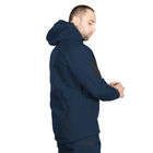 Куртка Stalker SoftShell Темно синя Camotec розмір XXL - изображение 3