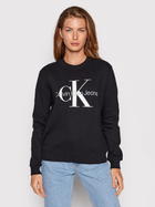 Світшот жіночий Calvin Klein Jeans J20J219140-BEH XS Чорний (8719855868995)