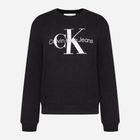 Світшот жіночий Calvin Klein Jeans J20J219140-BEH S Чорний (8719855869008) - зображення 5