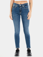 Jeansy damskie Calvin Klein Jeans J20J221581-1BJ W26L30 Ciemnoniebieskie (8720107892446) - obraz 1