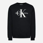 Світшот чоловічий Calvin Klein Jeans J30J320933-BEH L Чорний (8719855868254) - зображення 5