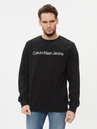 Світшот чоловічий Calvin Klein Jeans J30J322549-BEH S Чорний (8719856759568) - зображення 1