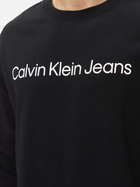 Світшот чоловічий Calvin Klein Jeans J30J322549-BEH S Чорний (8719856759568) - зображення 4