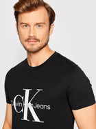 Koszulka męska bawełniana Calvin Klein Jeans J30J320935-BEH XL Czarna (8719855868957) - obraz 4