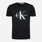 Koszulka męska bawełniana Calvin Klein Jeans J30J320935-BEH XL Czarna (8719855868957) - obraz 5