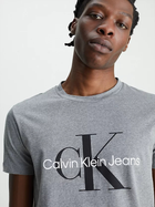 Koszulka męska bawełniana Calvin Klein Jeans J30J320935-P2D M Szara (8719855869091) - obraz 3