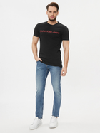 Koszulka męska bawełniana Calvin Klein Jeans J30J322552-0GM S Czarna (8719856760762) - obraz 3