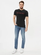 Koszulka męska bawełniana Calvin Klein Jeans J30J322552-0GM L Czarna (8719856760786) - obraz 3