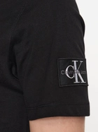 Koszulka męska bawełniana Calvin Klein Jeans J30J323484-BEH M Czarna (8720108076371) - obraz 5