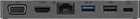 Hub Lenovo USB-C Travel Hub Black (4X90S92381) - obraz 2