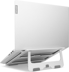 Podstawka na laptopa Lenovo Portable Aluminium Laptop Stand Silver (GXF0X02618) - obraz 5